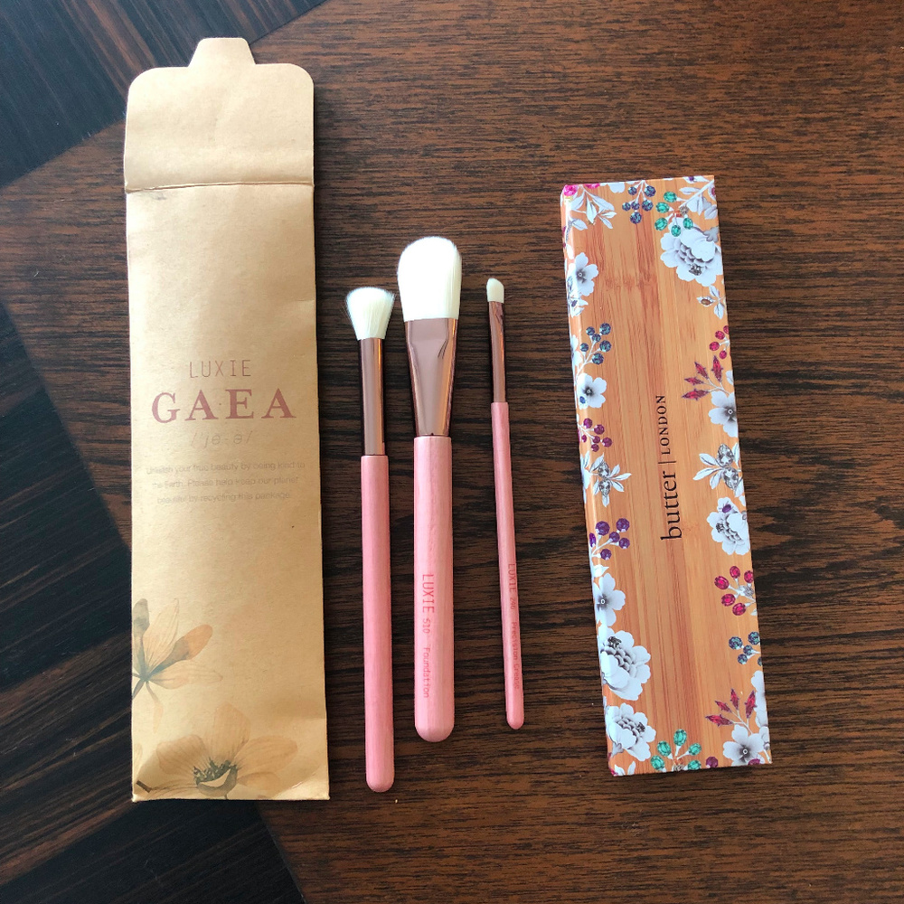 NEW Luxie Gaea Brushes & Butter London Eye Shadow